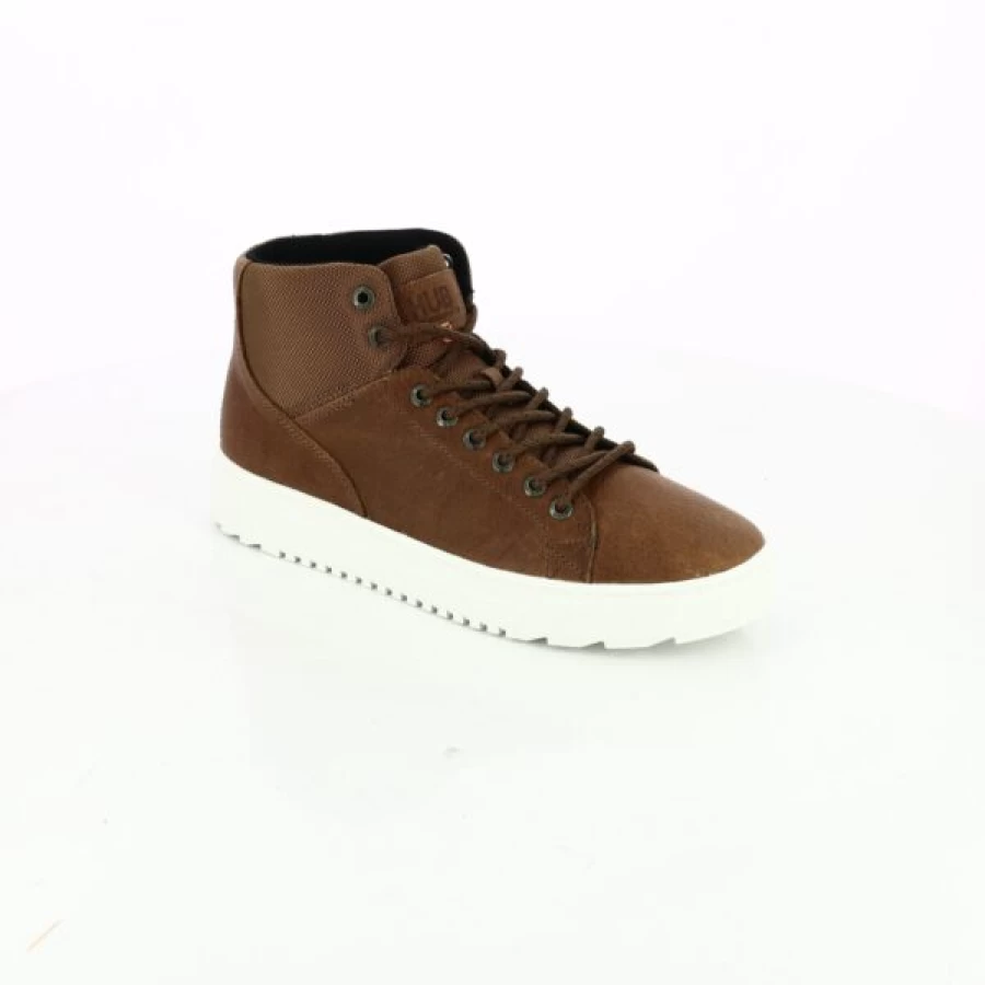 Kevin Cognac Hub Sneakers - Stylish & Comfortable Men's Casual Shoes