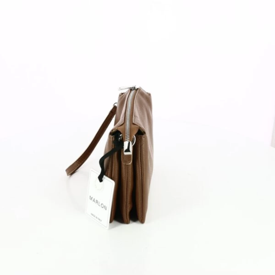 Kevin Marlon Genuine Leather Cognac Handbag for Women - Stylish & Durable Shoulder Bag