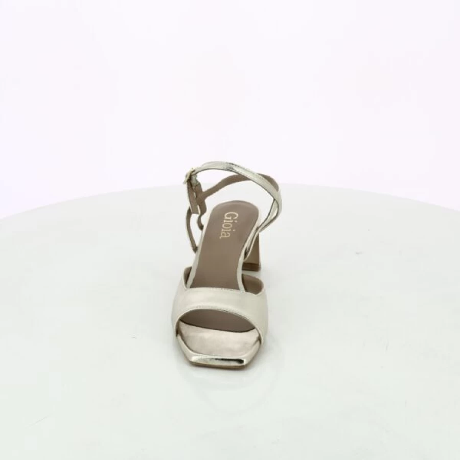 Kevin Gioia Women's Gold Gladiator Sandals - Elegant Comfort Summer Footwear