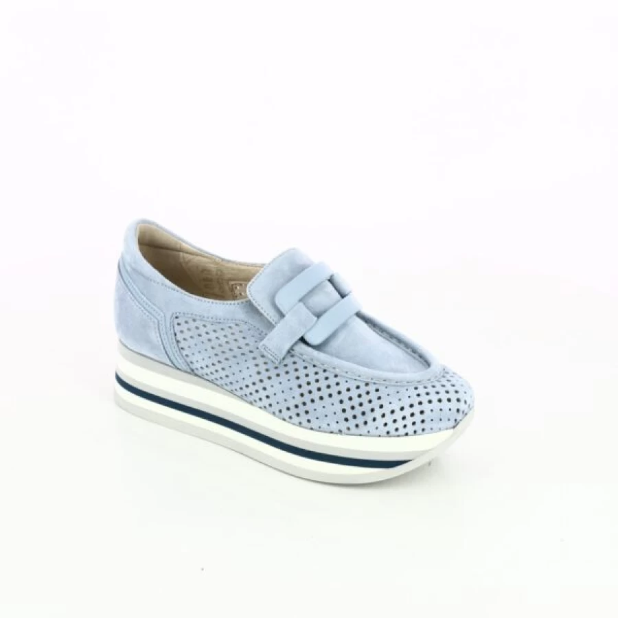 Kevin Men's Blue Softwaves Loafers - Comfortable Moccasin Slip-On Shoes for Casual Wear