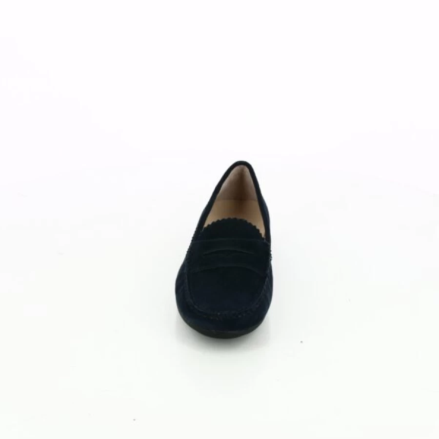 Kevin Men's Blue Loafers - Classic Moccasin Style Slip-On Shoes for Casual Comfort
