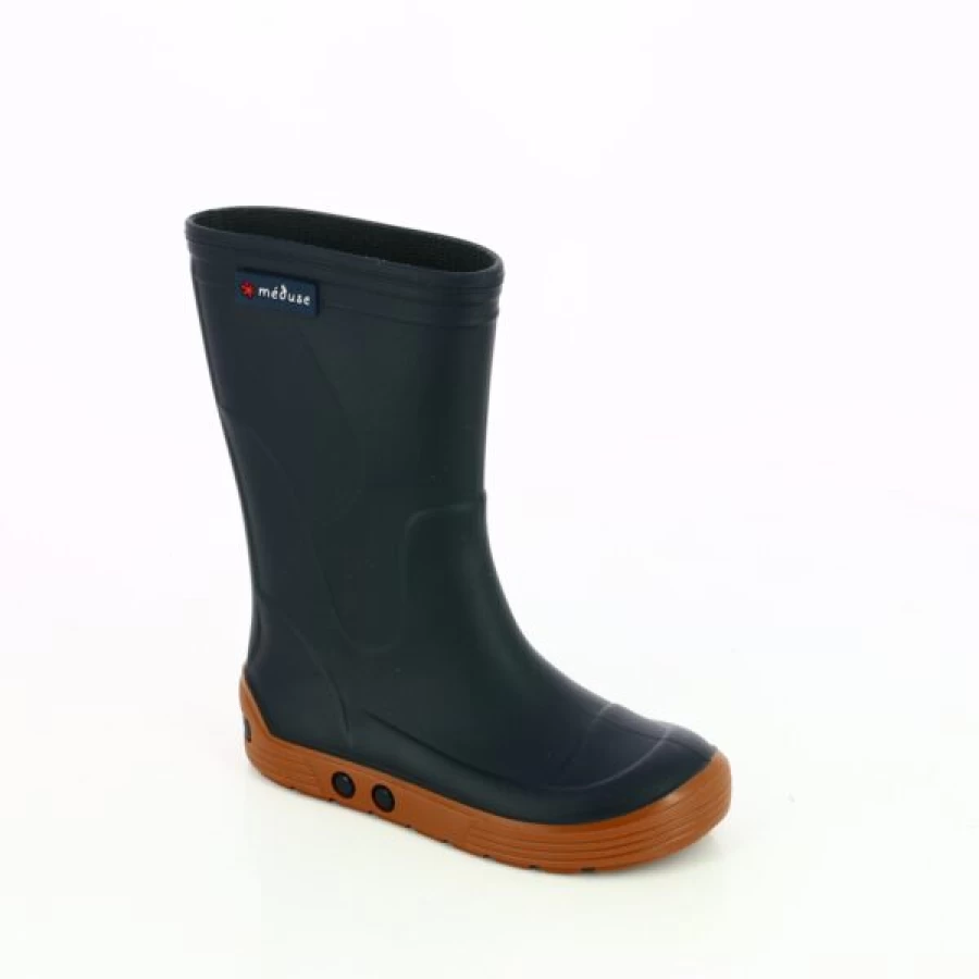 Kevin's Blue Jellyfish Print Rain Boots for Men & Women - Waterproof Rubber Boots