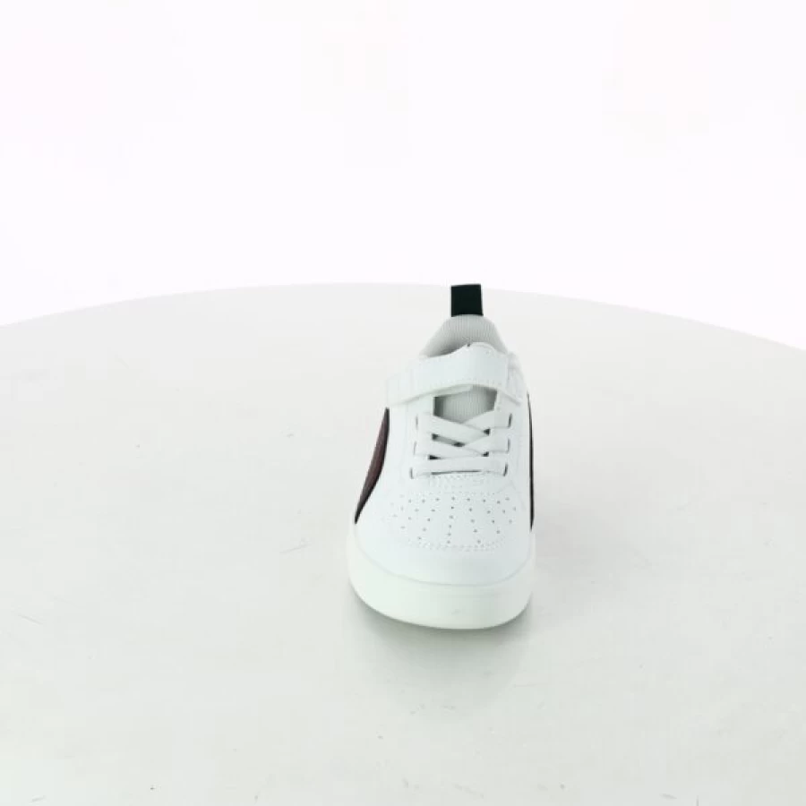 Kevin White Velcro Sneakers for Men and Women - Comfortable & Stylish Hook and Loop Casual Shoes