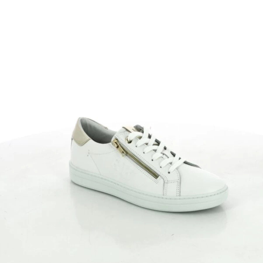 Kevin White Sneakers for Men - Lightweight Comfortable Casual Walking Shoes