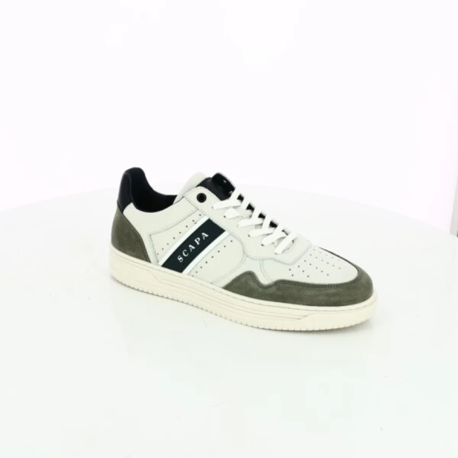 Kevin White Scapa Lace-up Shoes for Men - Classic Casual & Comfortable Oxford Style