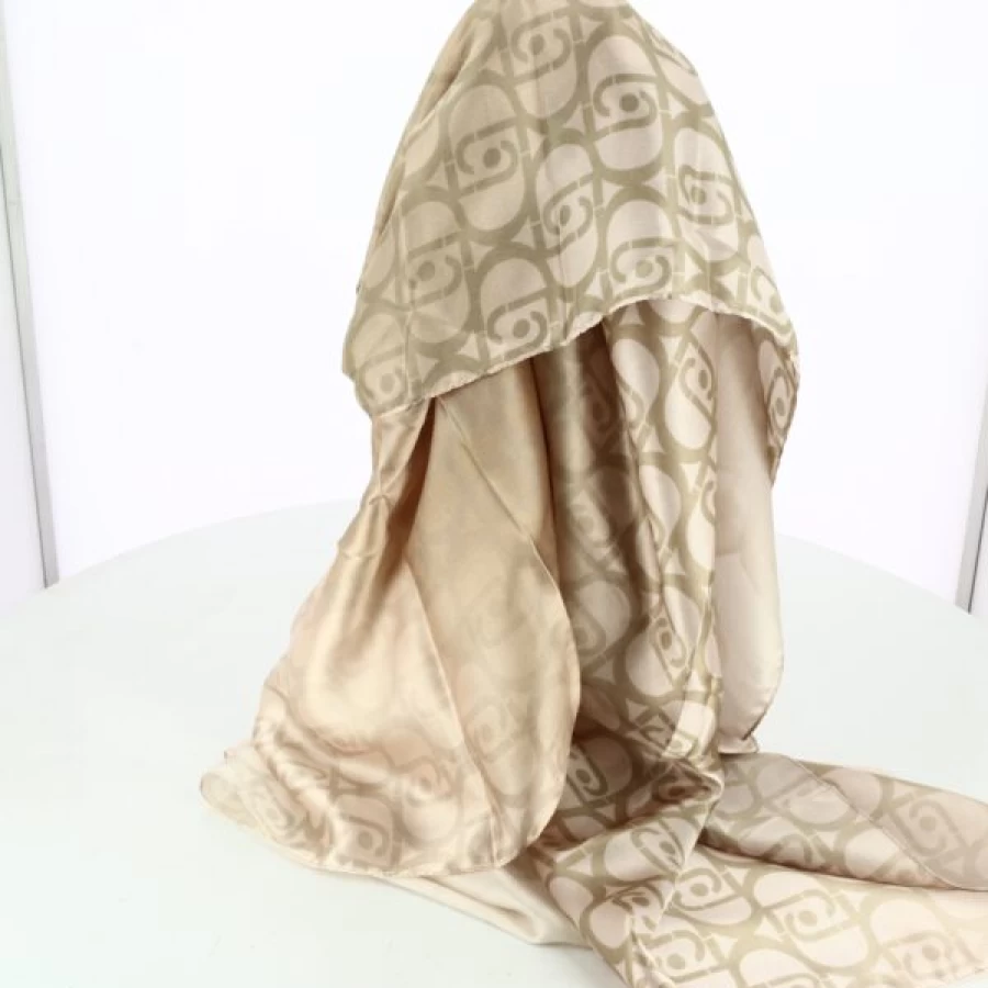 Kevin Beige Scarf - Lightweight Soft Fashion Accessory for Women & Men