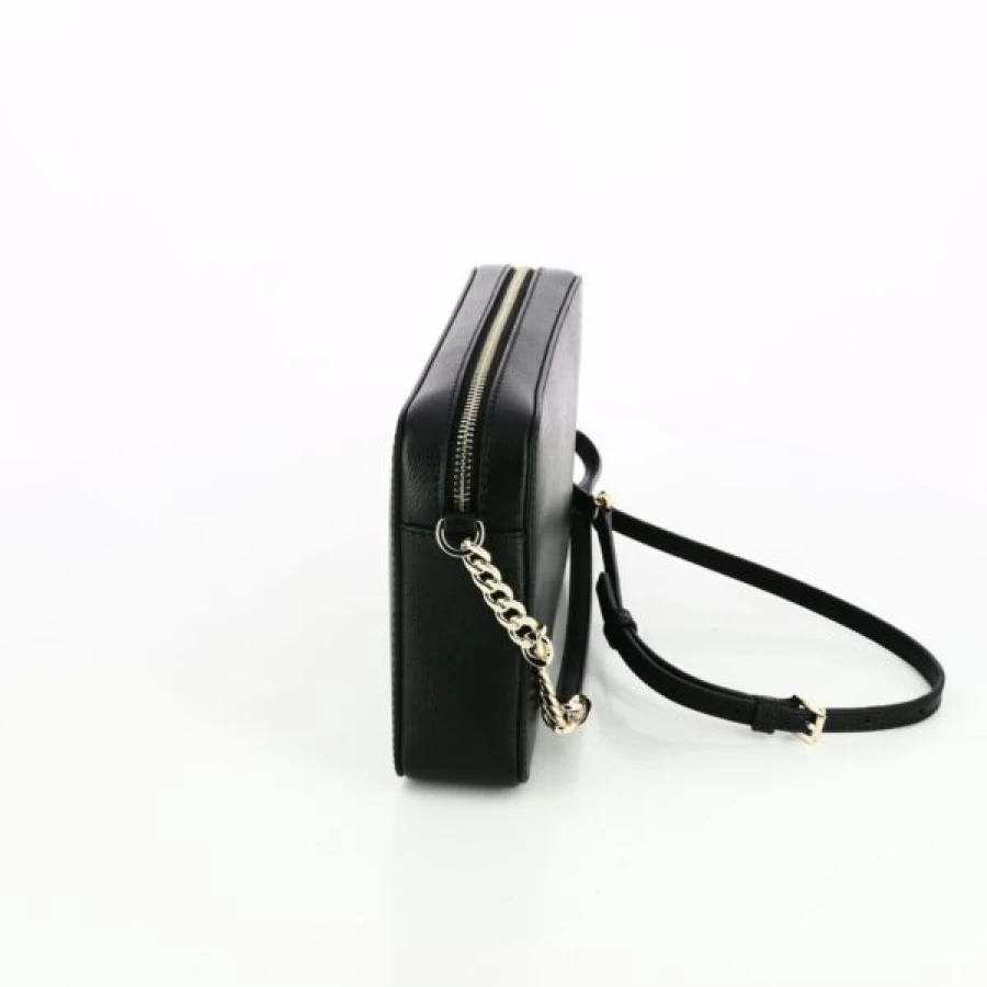 Kevin Black Leather Handbags for Women - Stylish Designer Tote & Shoulder Bags