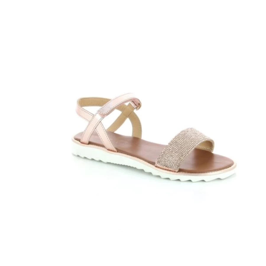 Kevin Women's Pink Walkside Sandals - Comfortable Casual Beach Slide Sandals