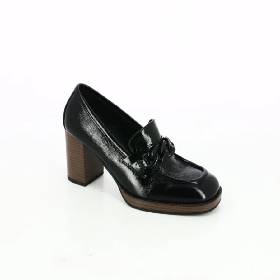 Kevin Men's Black Leather Loafers - Classic Moccasin Style Slip-On Shoes for Comfort & Style
