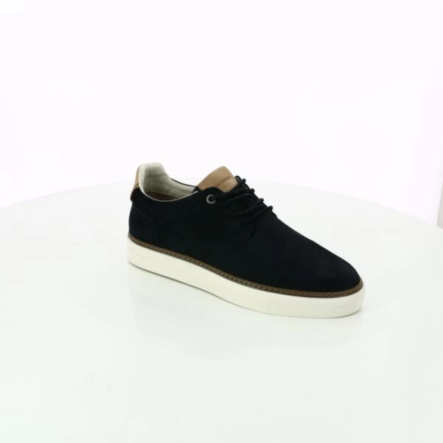 Kevin Blue Lace-Up Shoes for Men | Stylish & Comfortable Walking Shoes