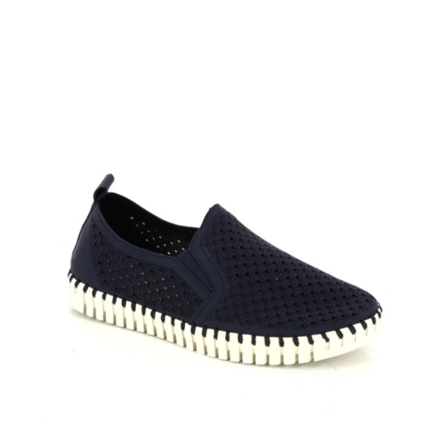 Kevin Blue Loafers - Men's Moccasin Shoes for Comfort & Style