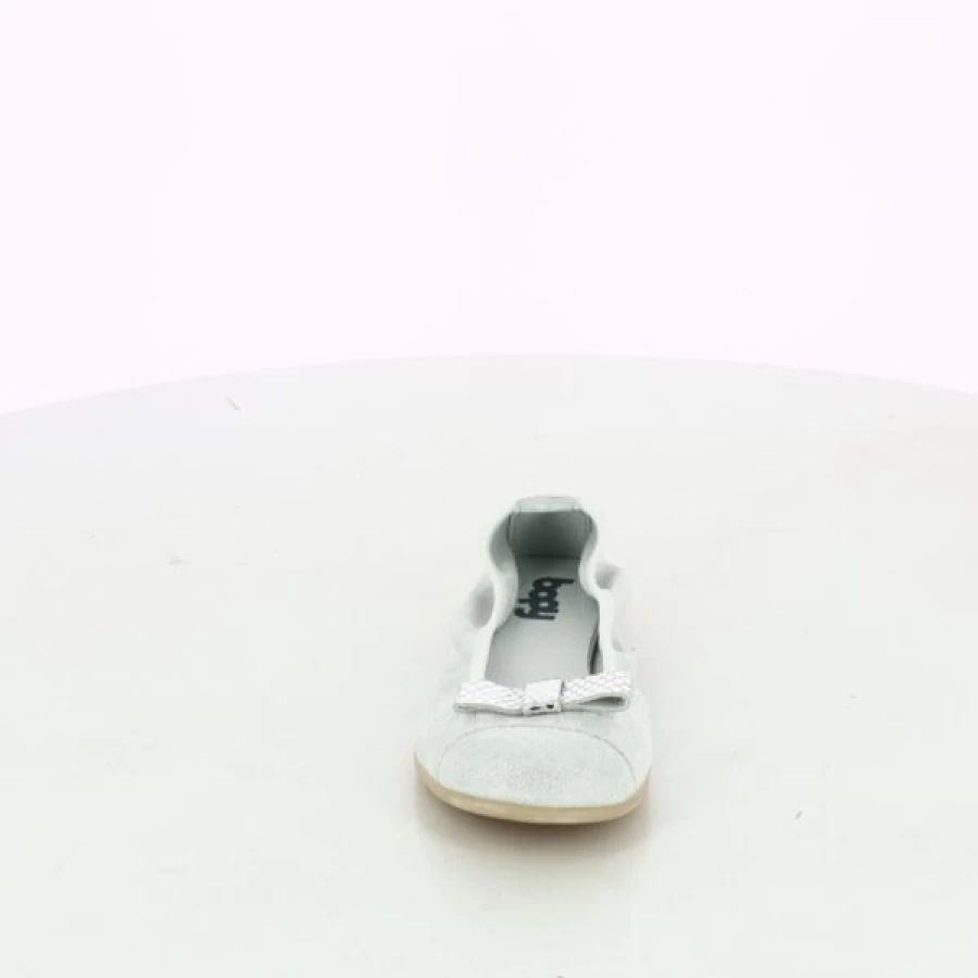 Kevin Silver Ballerinas - Elegant Women's Ballet Flats for Comfort and Style