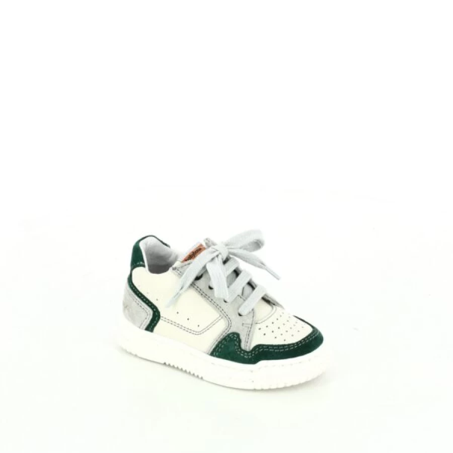 Kevin Babybotte White Sneakers for Toddlers - Comfortable Lightweight First Walking Shoes
