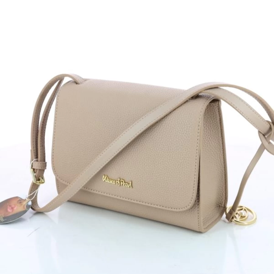 Kevin Taupe Pearl-Embellished Handbags for Women - Elegant Kisses Of Pearl Design