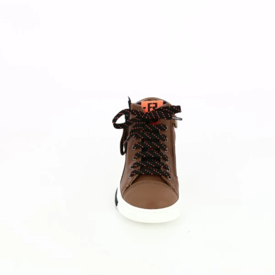 Kevin Cognac Leather Boots for Men - Classic Romagnoli Style Ankle Boots