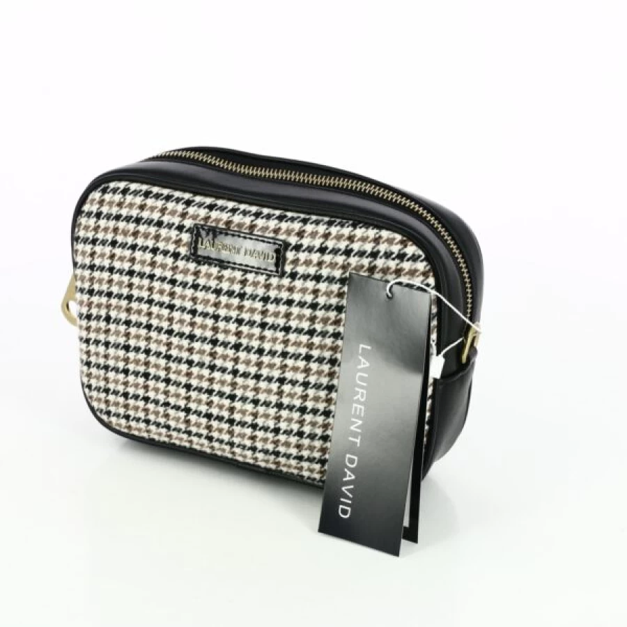 Kevin Black Handbags for Women - Laurent David Style Luxury Tote & Shoulder Bags