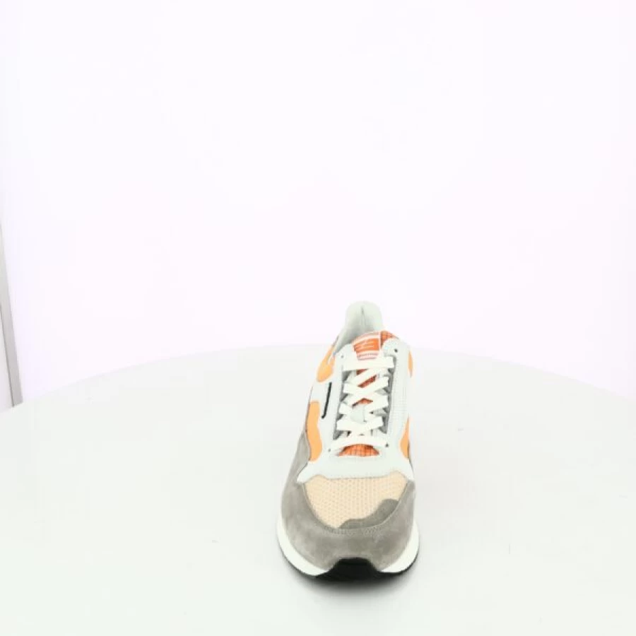 Kevin Orange Sneakers for Men - Stylish Casual Shoes Comfortable Lightweight Baskets
