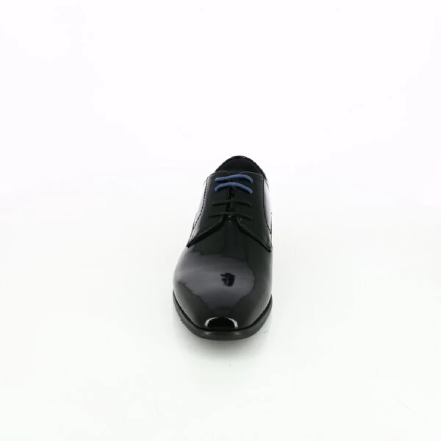 Kevin Men's Classic Black Lace-Up Dress Shoes – Stylish & Comfortable Formal Footwear