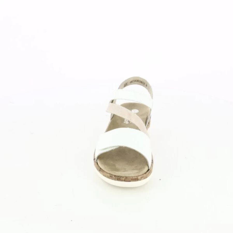 Kevin Women's White Remonte Sandals - Comfortable Summer Slide Shoes