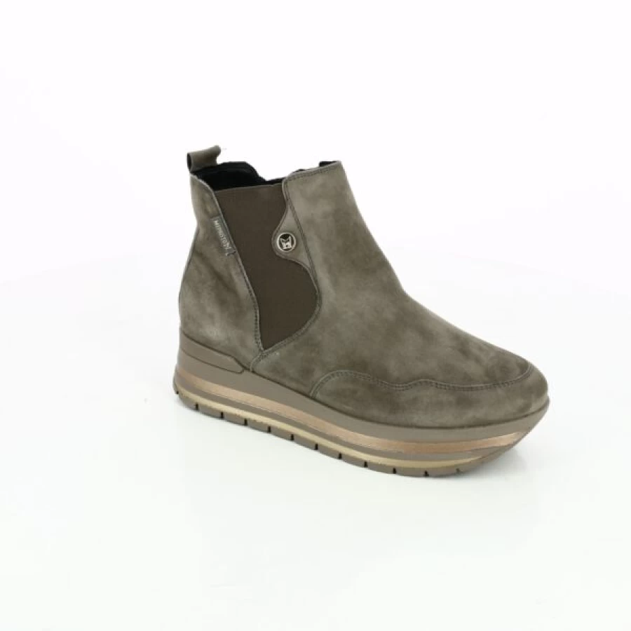 Kevin Taupe Ankle Boots for Women - Comfortable & Stylish Leather Booties