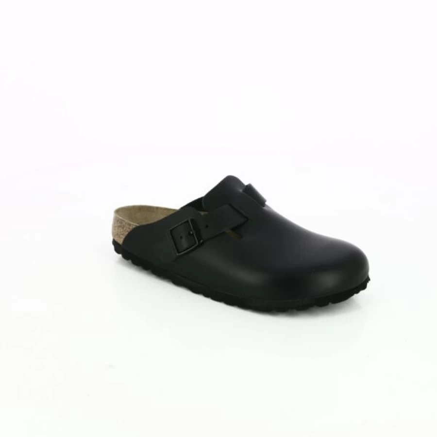 Kevin Comfort Slide Sandals for Men & Women - Black Soft Footbed Slippers