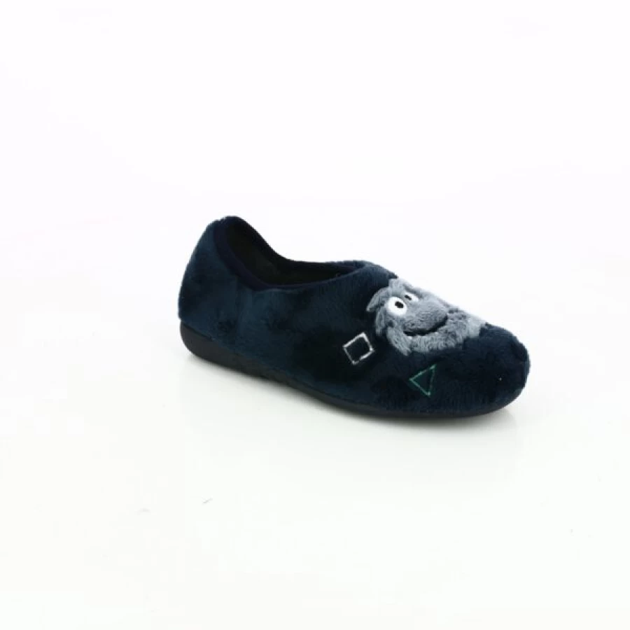 "Kevin Men's Comfortable Blue Cypress House Slippers - Soft Indoor Slides"