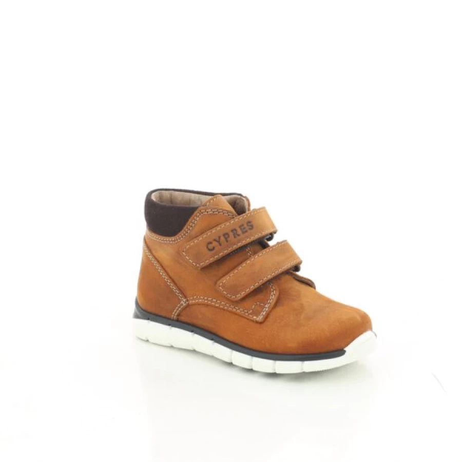 Kevin Men's Cognac Cypres Velcro Sneakers - Comfortable Slip-On Loafers