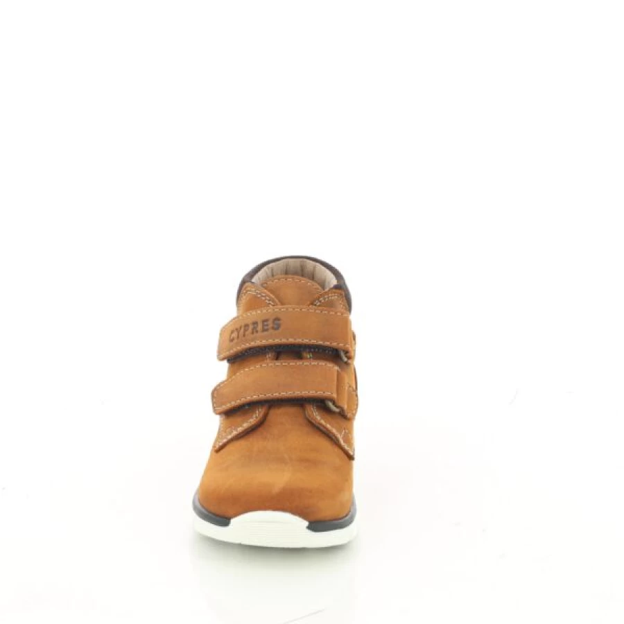 Kevin Men's Cognac Cypres Velcro Sneakers - Comfortable Slip-On Loafers