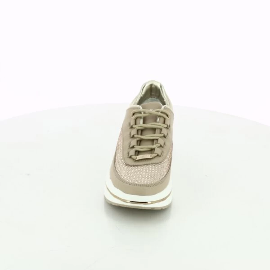 Kevin Beige Casual Sneakers - Men's Fashion Low-Top Comfortable Walking Shoes