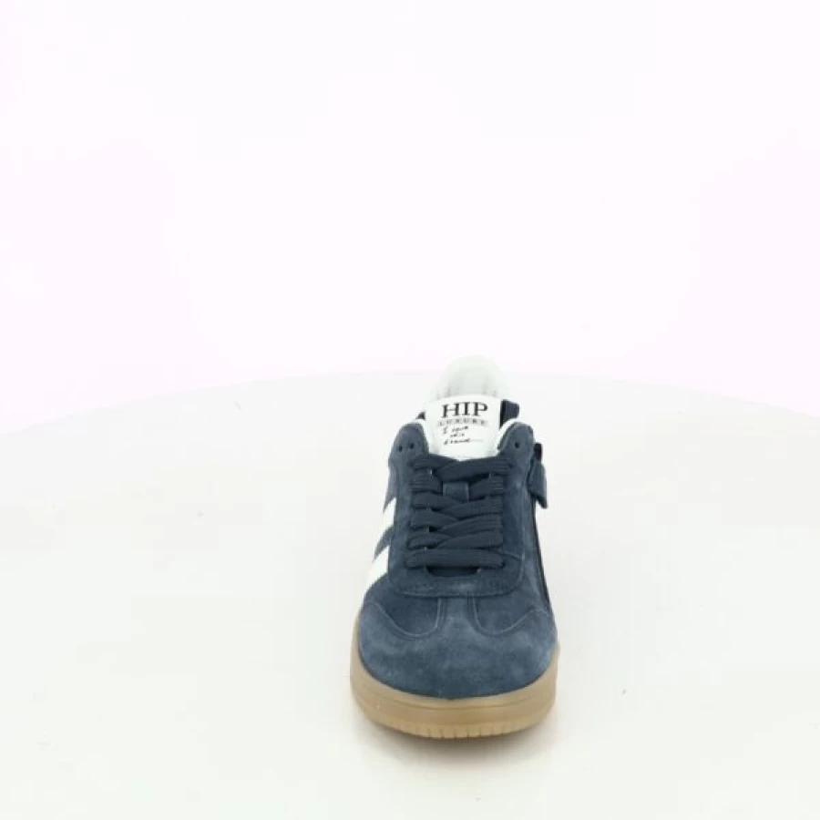 Kevin Blue Lace-Up Hip Shoes for Women - Stylish & Comfortable Casual Footwear