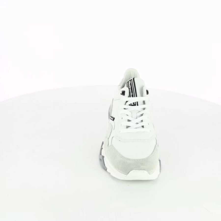 Kevin White Sneakers for Men - Stylish Casual Shoes Comfortable Lightweight Walking
