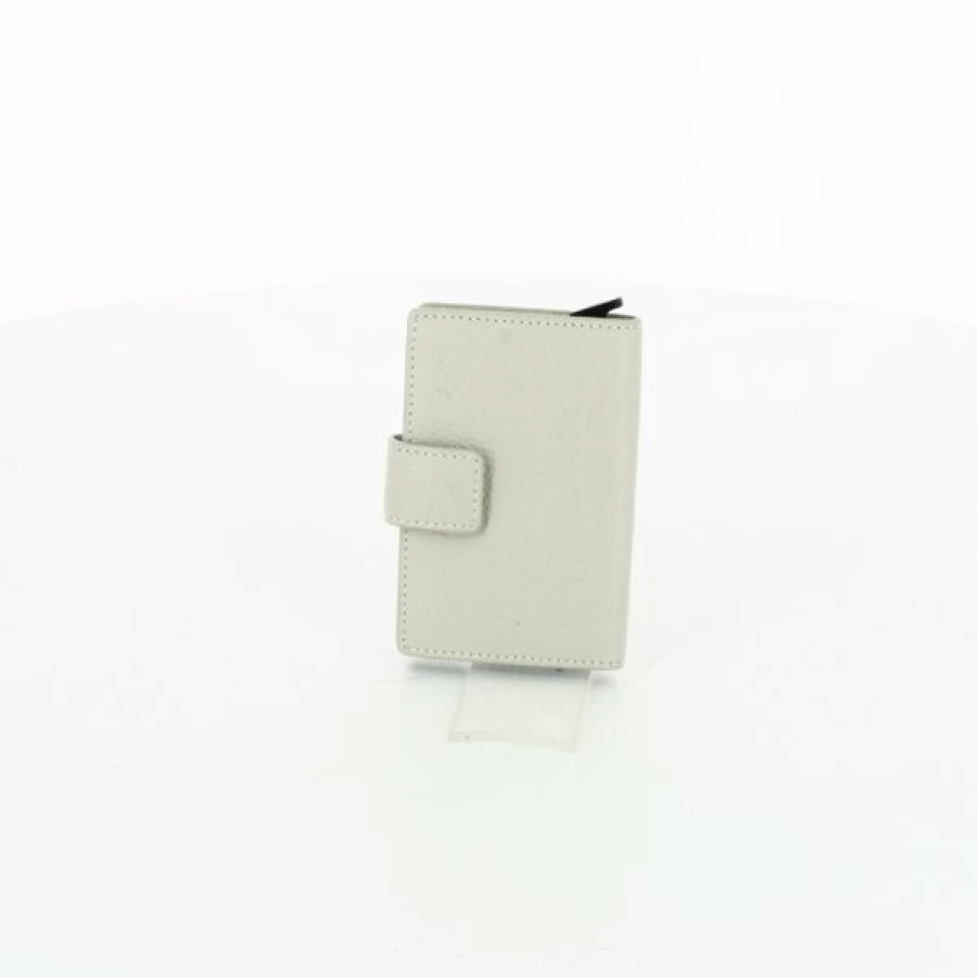 Kevin Genuine Leather Beige Wallet for Men - Slim RFID Blocking Bifold Money Clip Card Holder