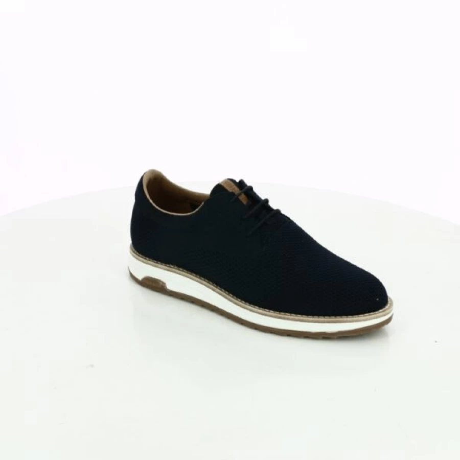 Kevin Rehab Lace Up Sneakers for Men - Comfortable Blue Athletic Shoes for Support & Recovery