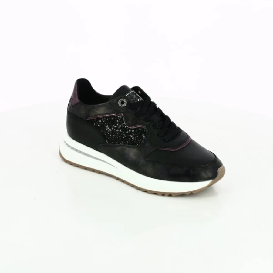 Kevin Black Sneakers for Men - Stylish Casual Shoes Comfortable Walking Baskets