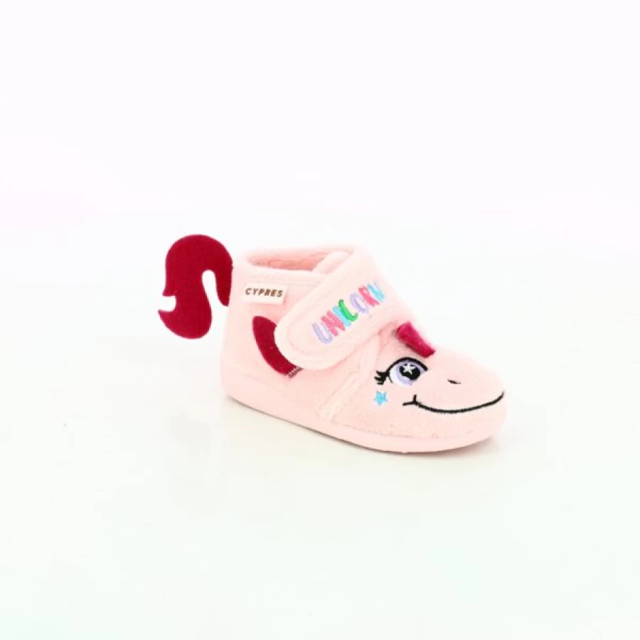 "Kevin Women's Soft Cypress Slippers in Pink - Cozy House Shoes"