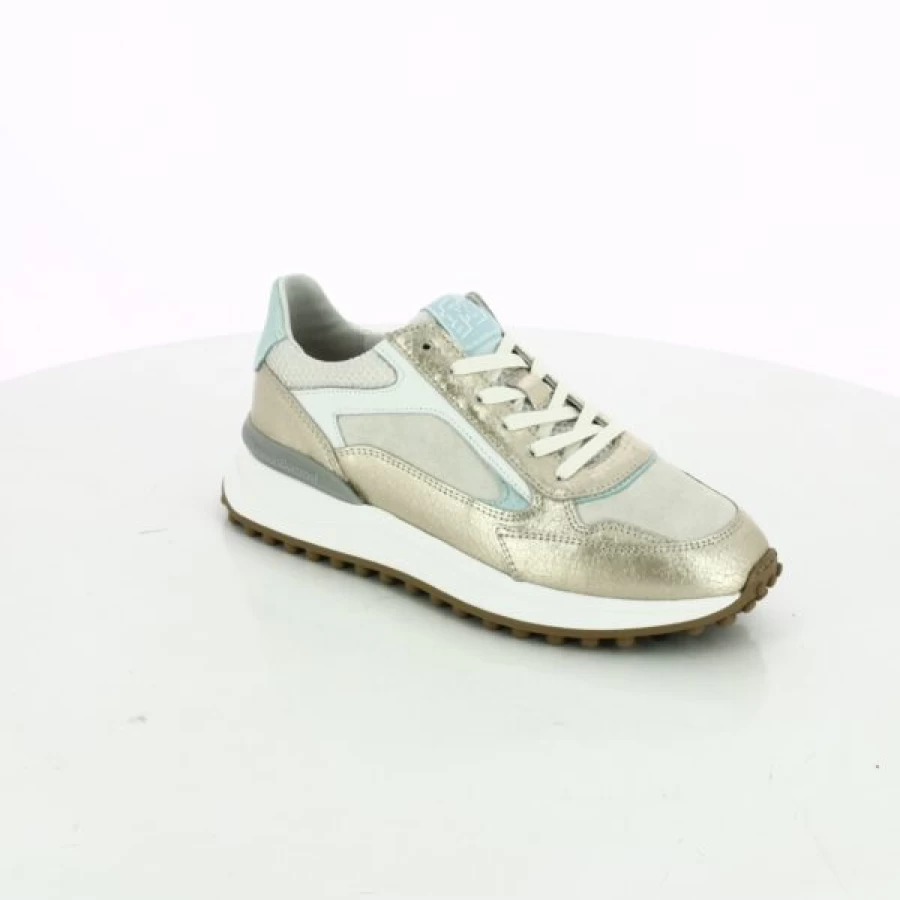Kevin Gold Sneakers for Men - Stylish Casual Shoes by Floris Van Bommel