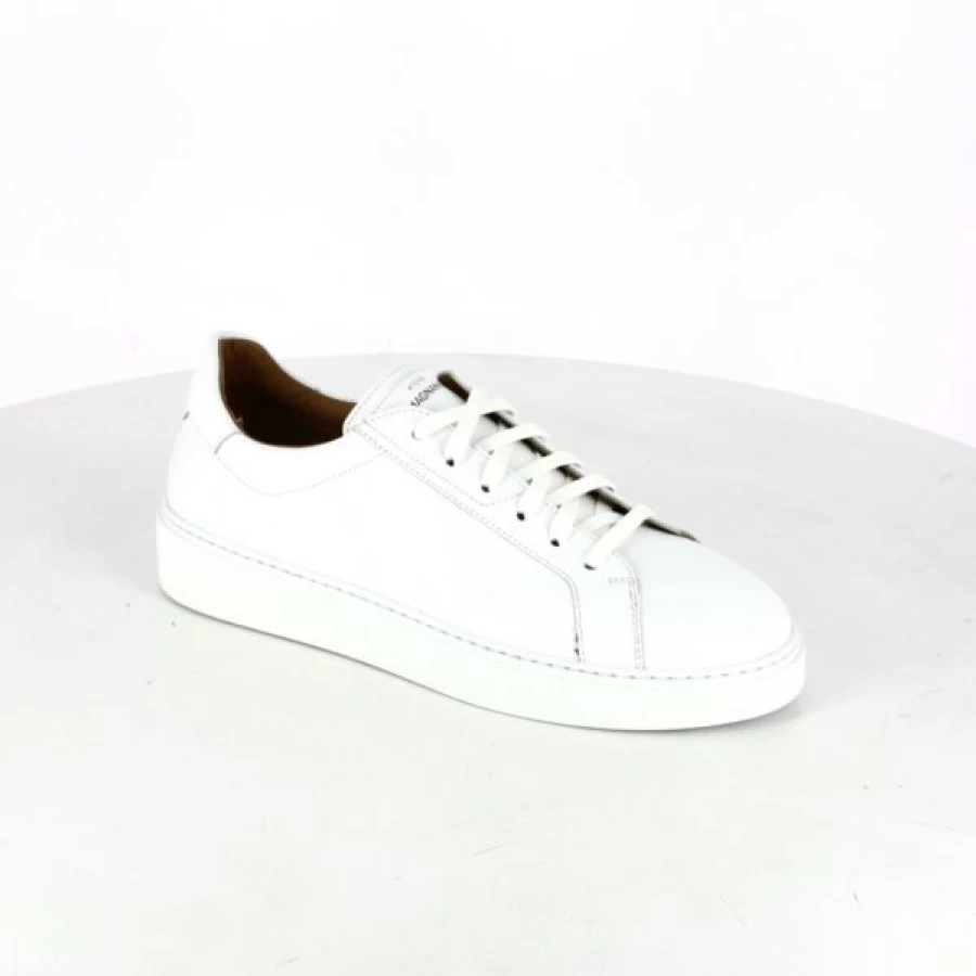 Kevin White Leather Lace-up Dress Shoes for Men – Premium Formal Footwear