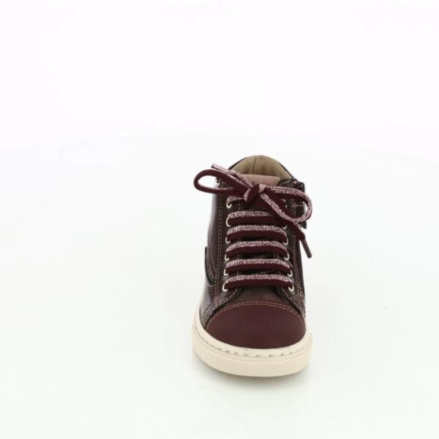 Kevin Bordeaux Leather Boots for Men - Stylish Romagnoli Ankle Boots