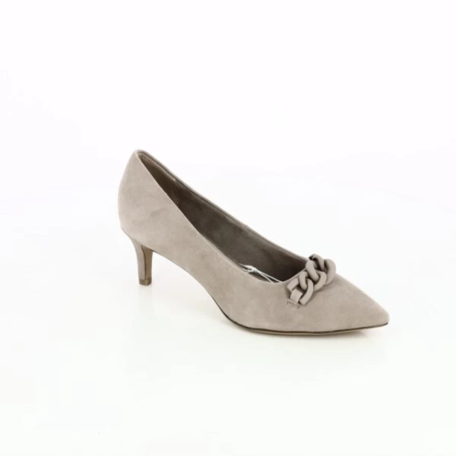 Kevin Women's Taupe Pumps - Elegant High Heel Shoes for Casual & Formal Wear