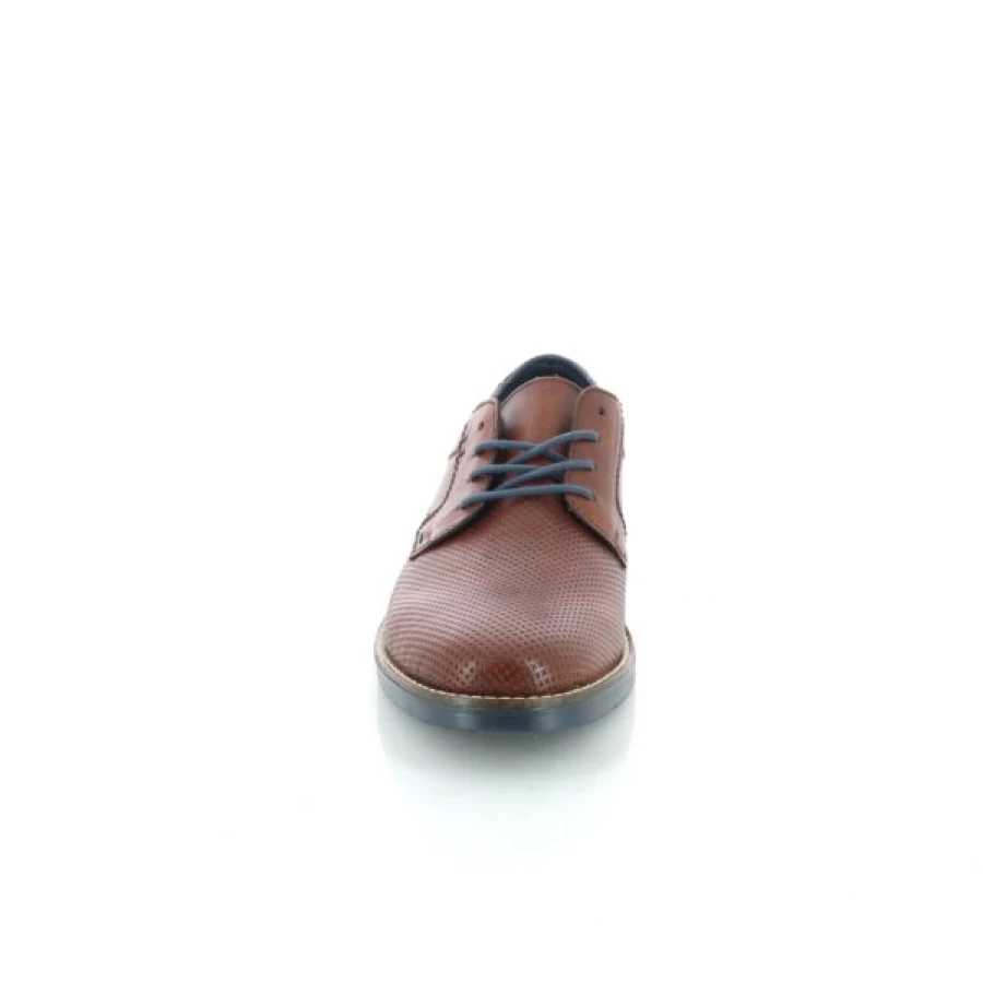 Kevin Cognac Leather Lace-Up Dress Shoes for Men – Stylish & Comfortable Formal Footwear