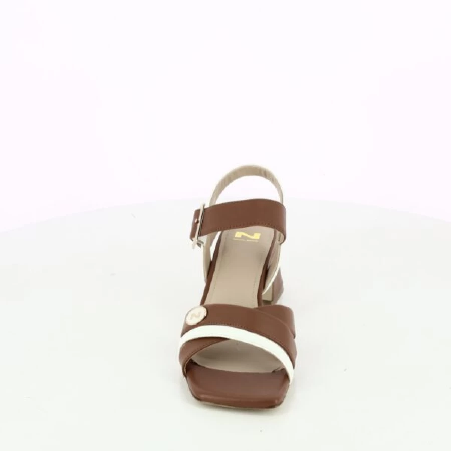 Kevin Leather Sandals for Men - Cognac Brown Casual Footwear