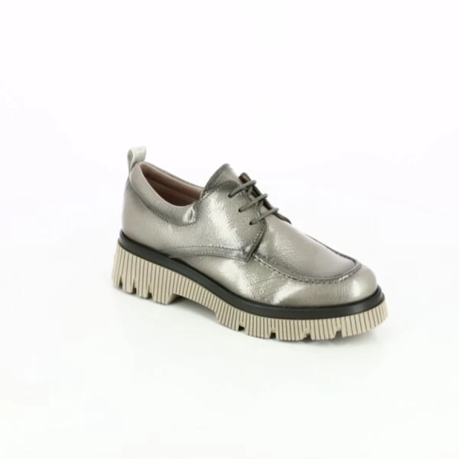 Kevin Women's Taupe Lace-up Comfort Walking Shoes - Classic Casual Style