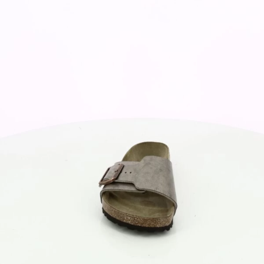 Kevin Comfort Taupe Slippers - Soft Footbed Slides for Men & Women