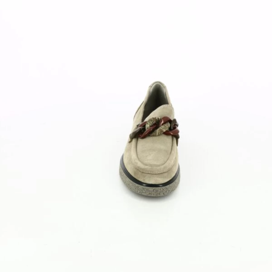 Kevin Men's Taupe Loafers - Casual Moccasin Shoes for Comfort & Style