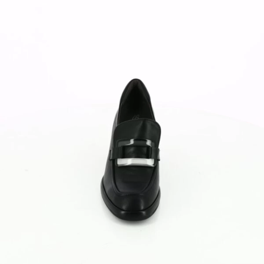 Kevin Men's Black Softwaves Loafers - Comfortable Moccasin Style Slip-On Shoes for Casual Wear
