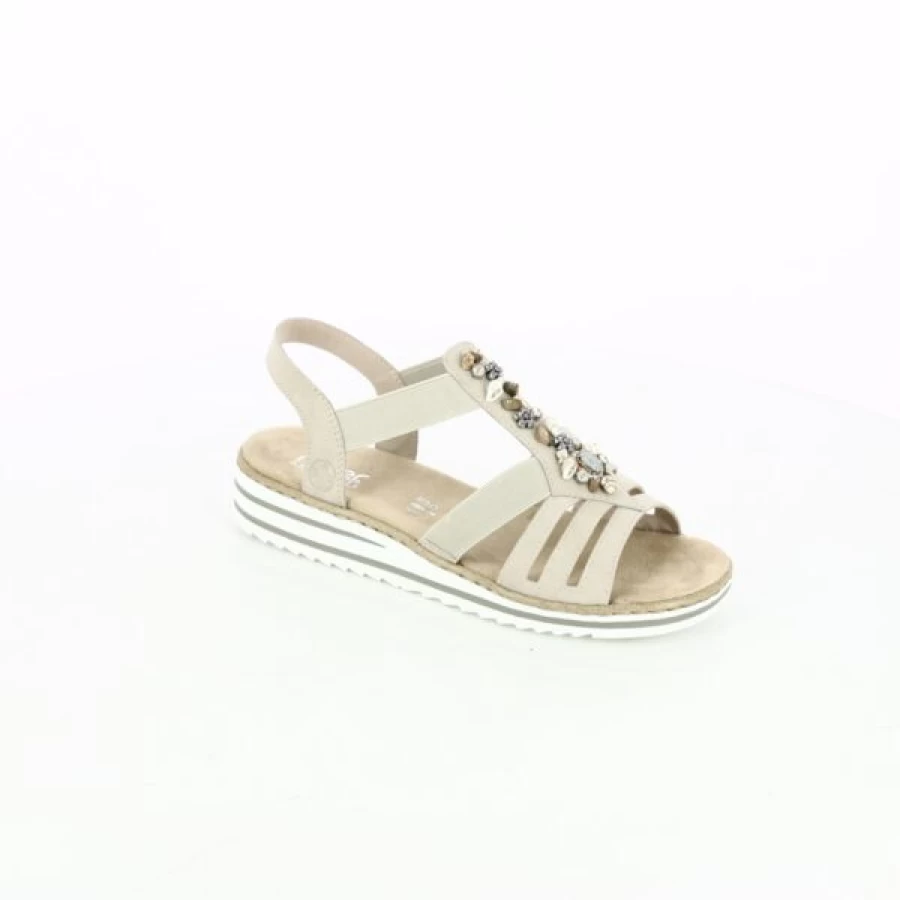 Kevin Women's Comfortable Beige Sandals | Lightweight & Stylish Summer Footwear