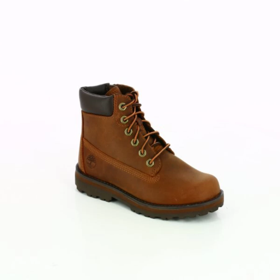 Kevin Cognac Leather Boots for Men - Premium Timberland-Style Outdoor Boots