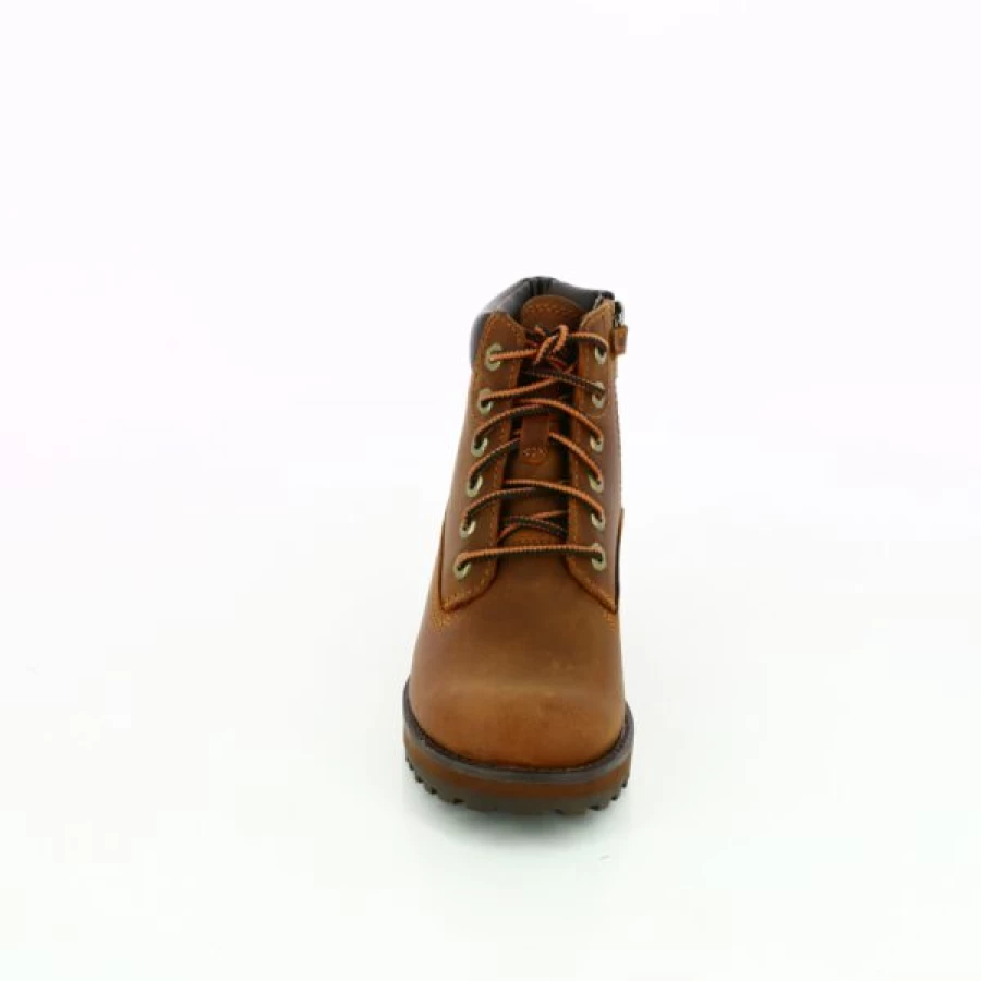 Kevin Cognac Leather Boots for Men - Premium Timberland-Style Outdoor Boots