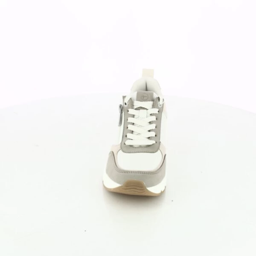 Kevin Beige Casual Sneakers for Women - Comfortable Walking Shoes