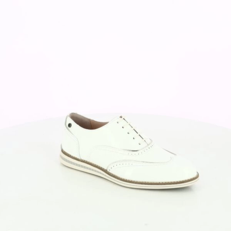Kevin White Lace-up Dress Shoes for Men – Classic Formal Footwear